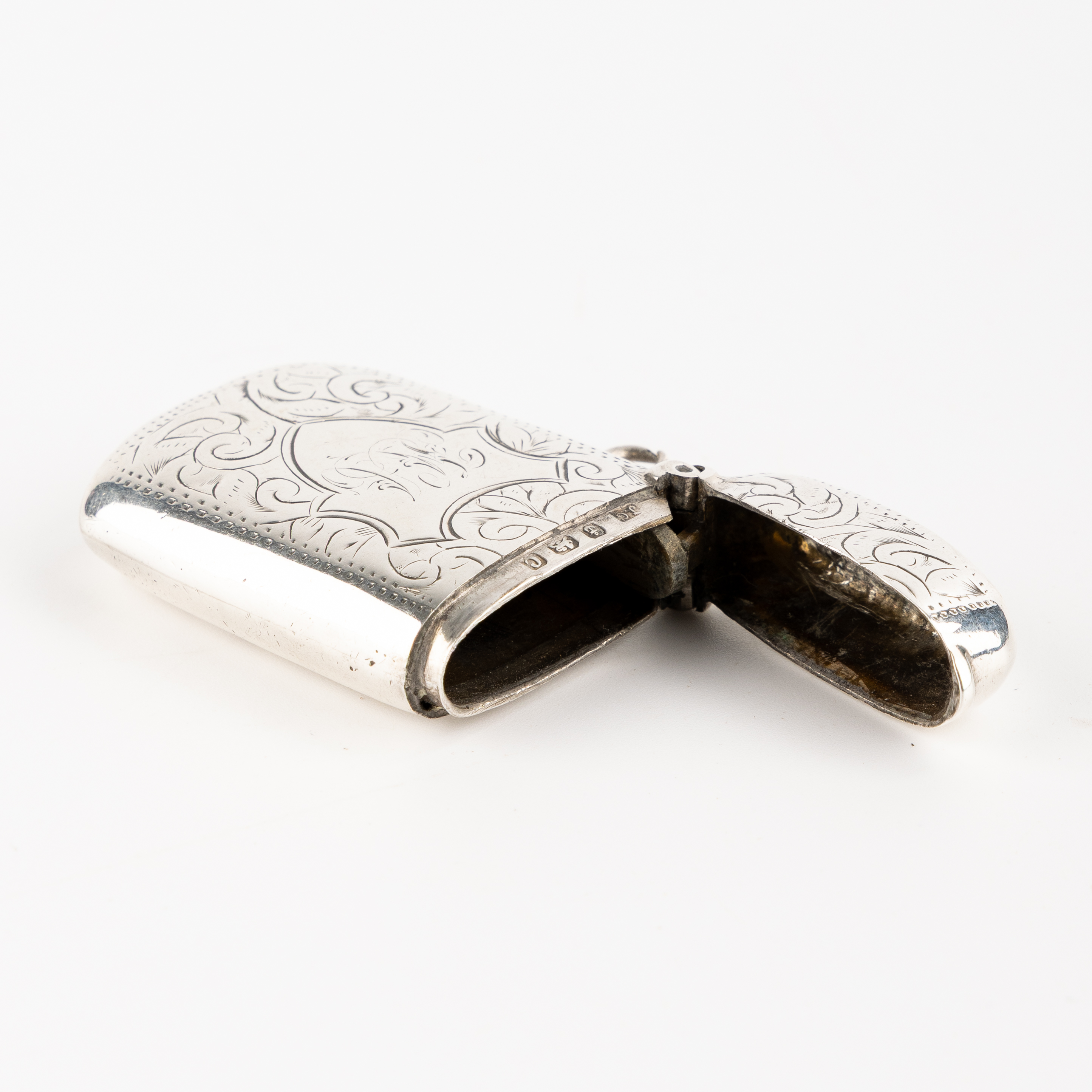 152 · Great Britain, Silver Vesta Case, 1902