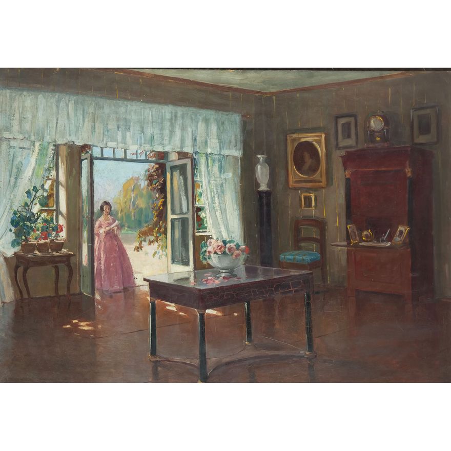 Bronisława Rychter-Janowska | Wnętrze dworku