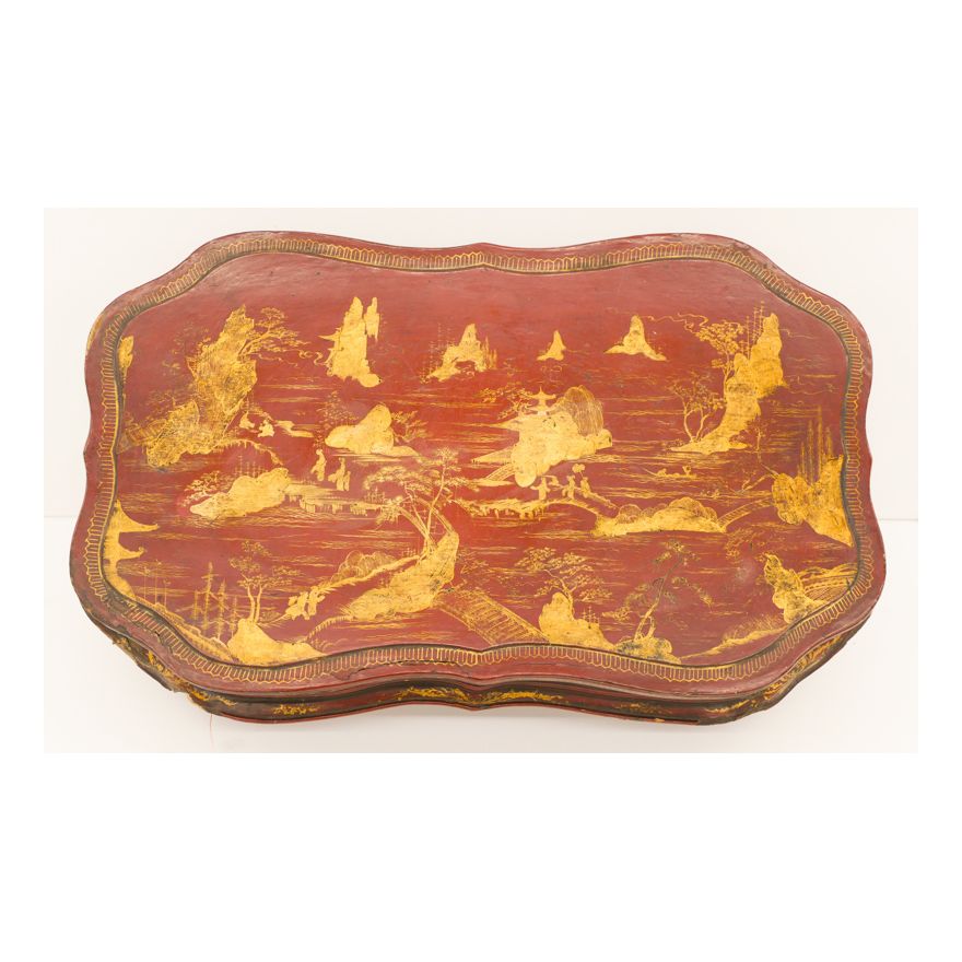 Chinese 18th Cent. Lacquered Export Stand