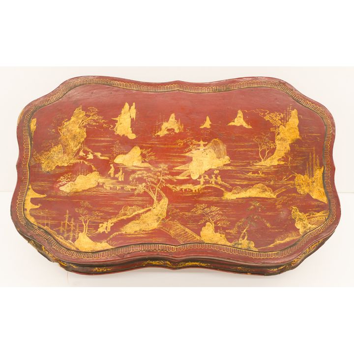 Chinese 18th Cent. Lacquered Export Stand