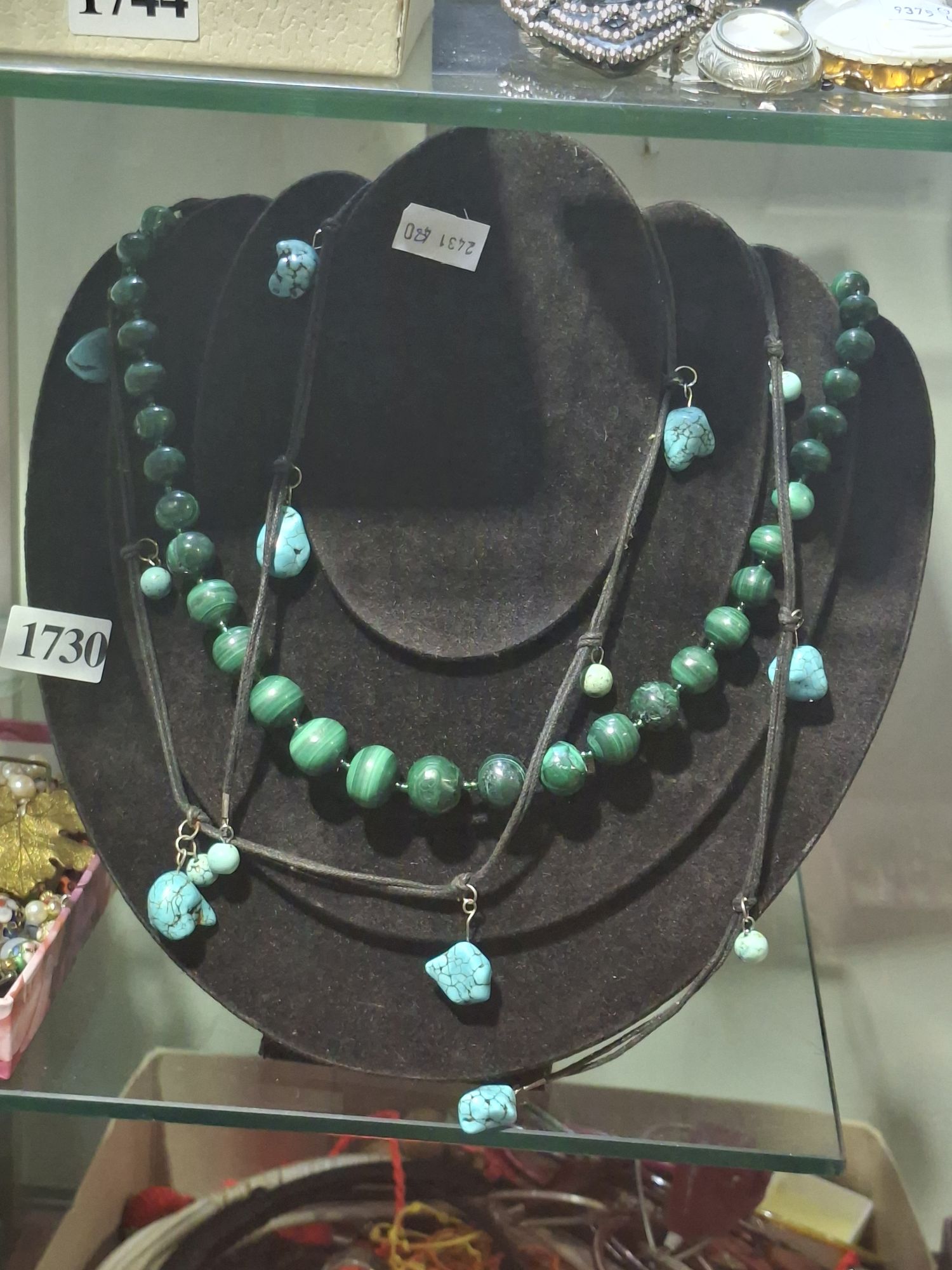 Malachite And Turquoise Necklace