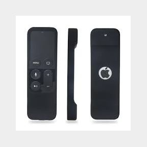 Funky Apple Silicone Remote Case for Apple TV 4K/4th/5th Gen Black - Funky Apple Durable Lightweight - 51748/20075 SN B2 (S7)