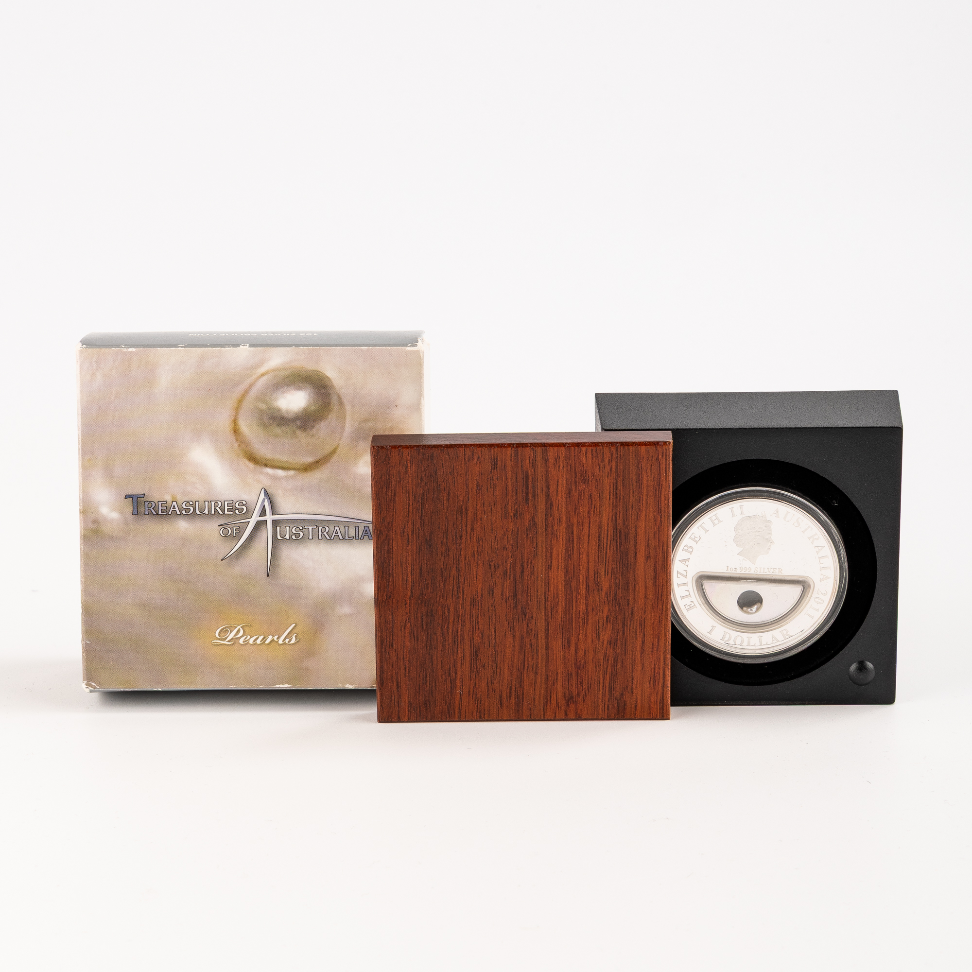 Elizabeth II, Perth Mint - Treasures of Australia, Pearls, One Dollar, 2011, FDC