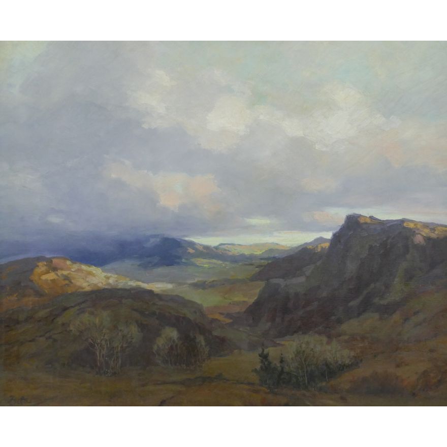 Peter Winthrop Sheffers ''Siskiyou Morning'' Oil