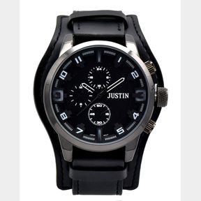 Justin 5582G Black Color Quartz Watch for Men 5582G Black|