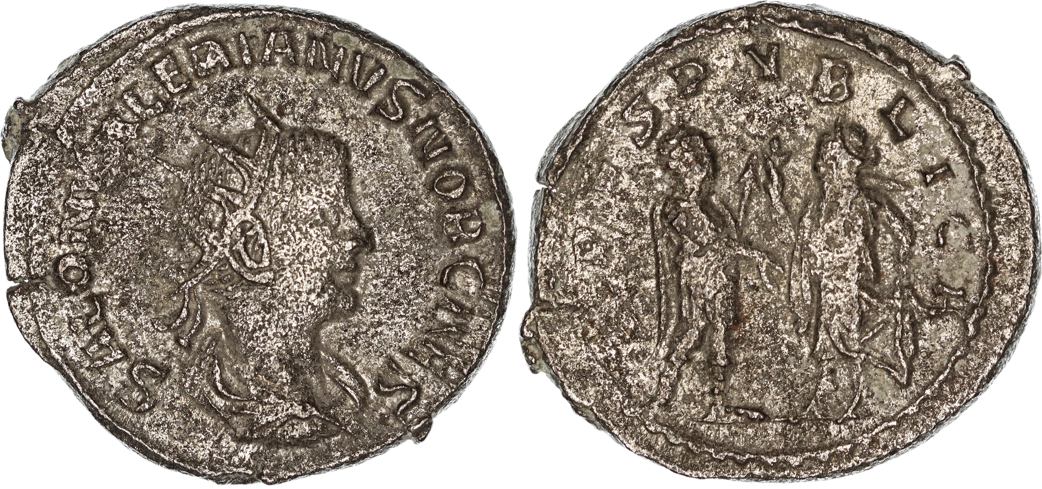 Roman Empire, Saloninus, Æ Antoninianus, 258-260 AD, gF-nVF