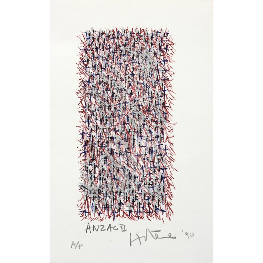 Ralph Hotere 'Anzac II'