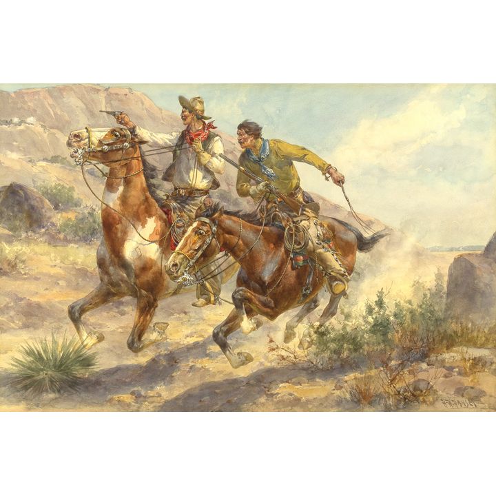 Herman Wendelborg Hansen (1854-1924), Pursuit