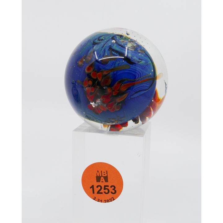 Josh Simpson Glass Aquarium Marble - 2'' - comes with stand