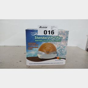 CRYSTAL AIRE AIR PURIFIER WITH 3 X 30ML CONCENTRATE