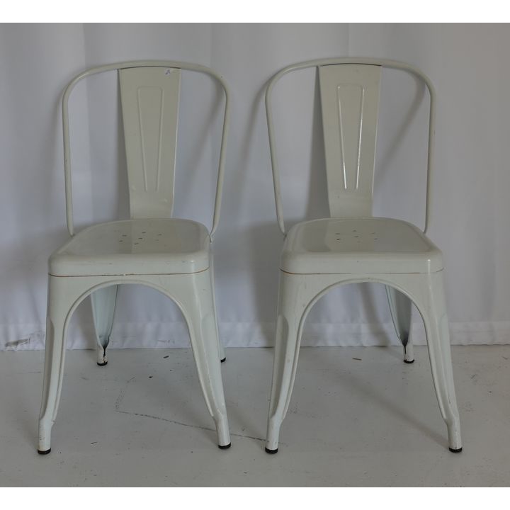 PAIR OF SIDE CHAIRS