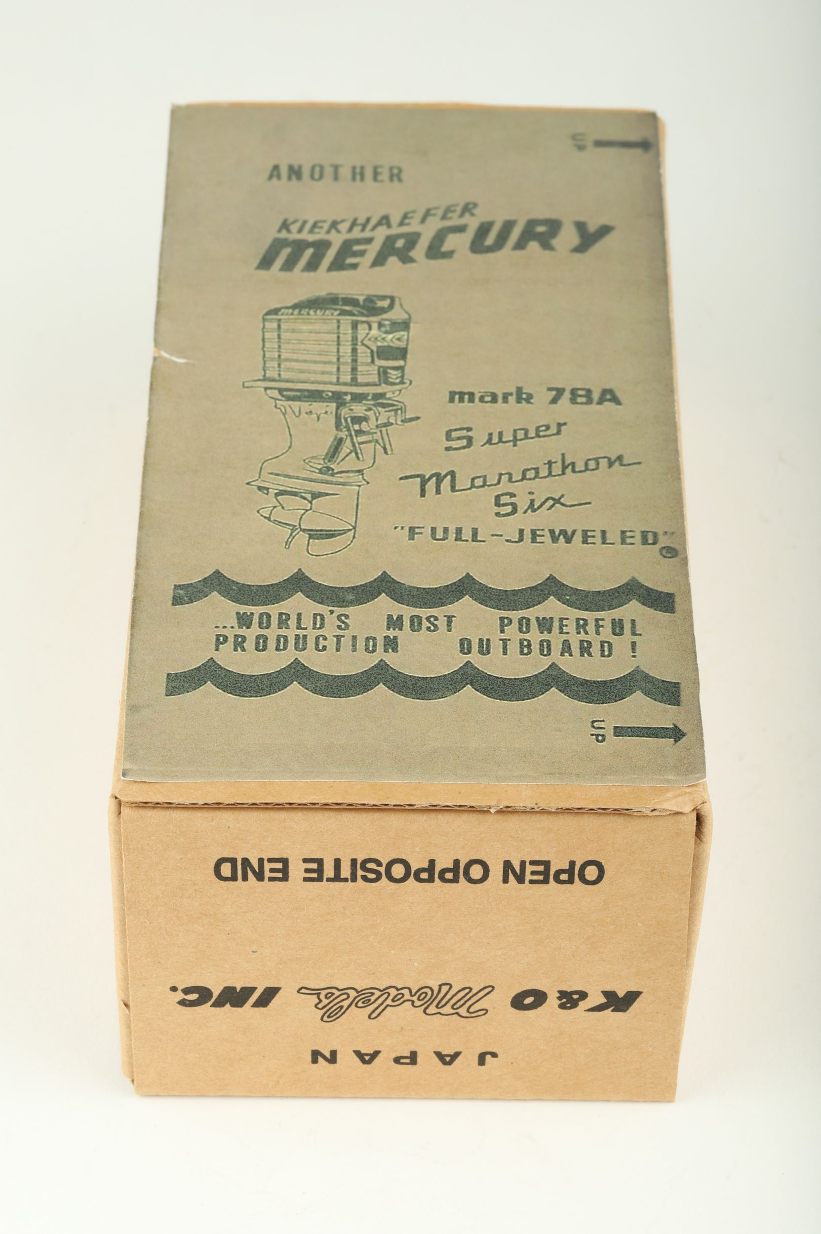 K & O, Mercury Mark 78A Super Marathon Six Toy Outboard