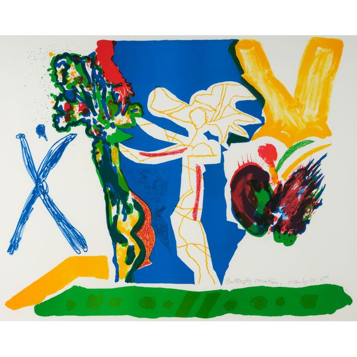Pat Hanly, 'Butterfly Vacation'