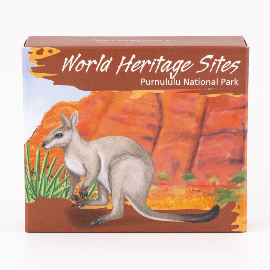 Elizabeth II, Perth Mint - World Heritage Sites - Purnululu, One Dollar, 2013,  FDC