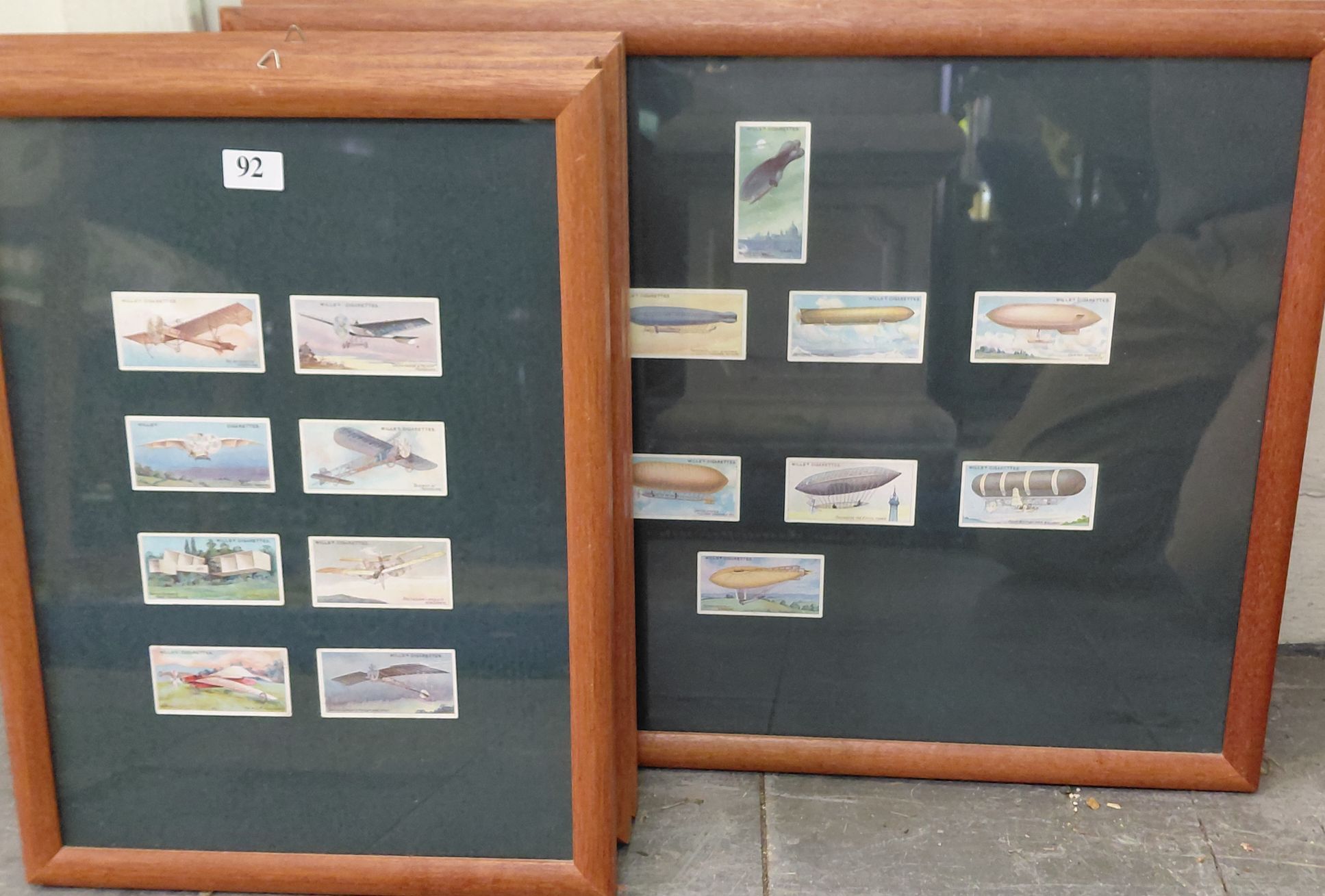 Cigarette Card Display Plaques