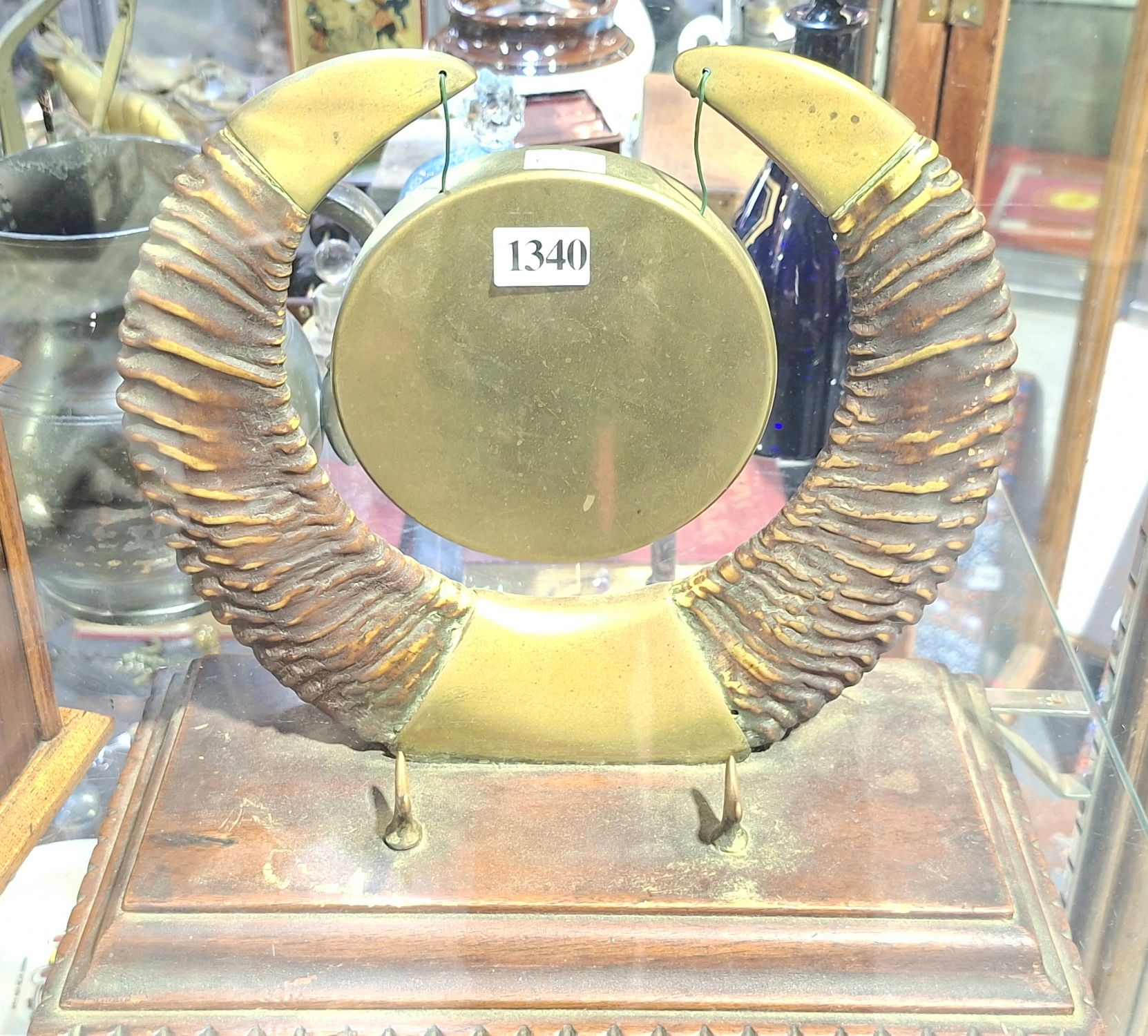COW HORN STYLE GONG