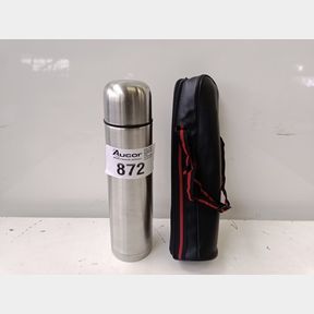 MARCO THERMAL FLASK 1 LITRE - IDEAL FOR TRAVEL OR CORPORATE GIFTING