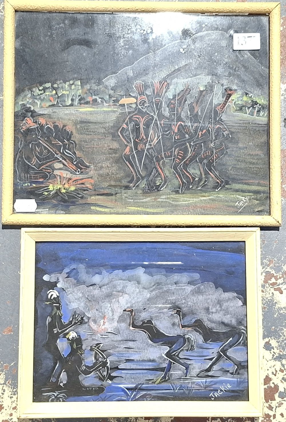 JACKIE' FRAMED ARTWORKS