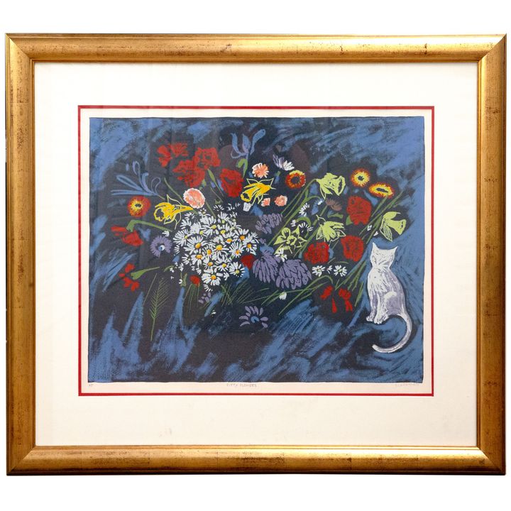 Charles Blackman (1928-2018), 'Fifty Flowers',