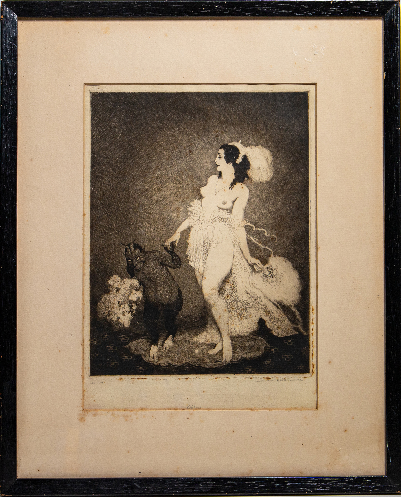 Norman Lindsay (1879-1969), 'Debut', 1920,