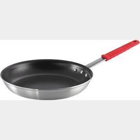 TRAMONTINA PROFESSIONAL 12-INCH NON STICK LARGE FRYING PAN, HEAVY-GAUGE ALUMINUM SKILLET WITH REINFORCED NONSTICK COATING, RED HAN