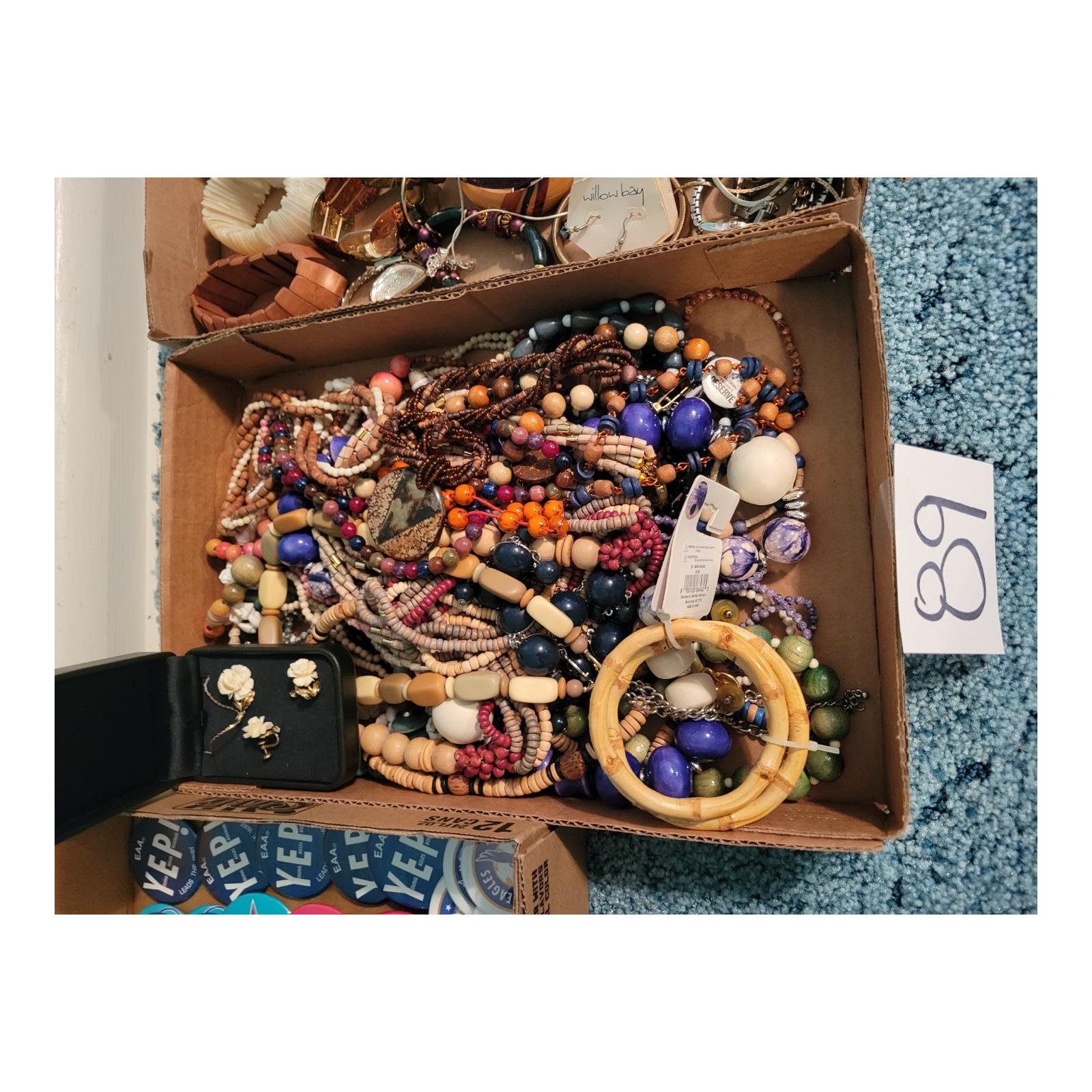 Large Assortment of Chunky Necklaces and Other | Midwest Auctions, LLC