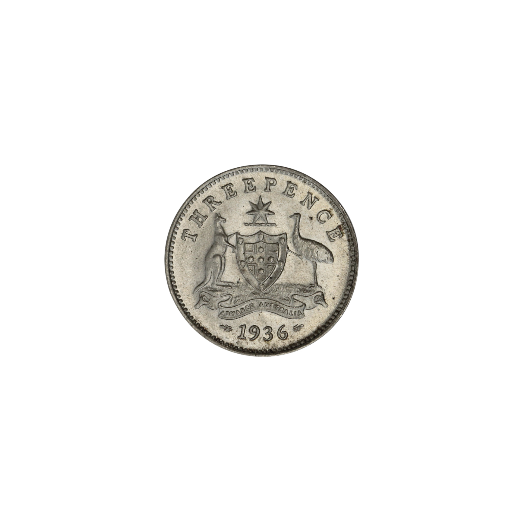 George V, Threepence, 1936, FDC