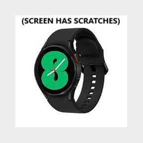 Samsung Galaxy Watch4 (R860) BT Smartwatch (40mm) - Black-(SCREEN HAS SCRATCHES) | SJ 51673/1903 HV B1 (S4)