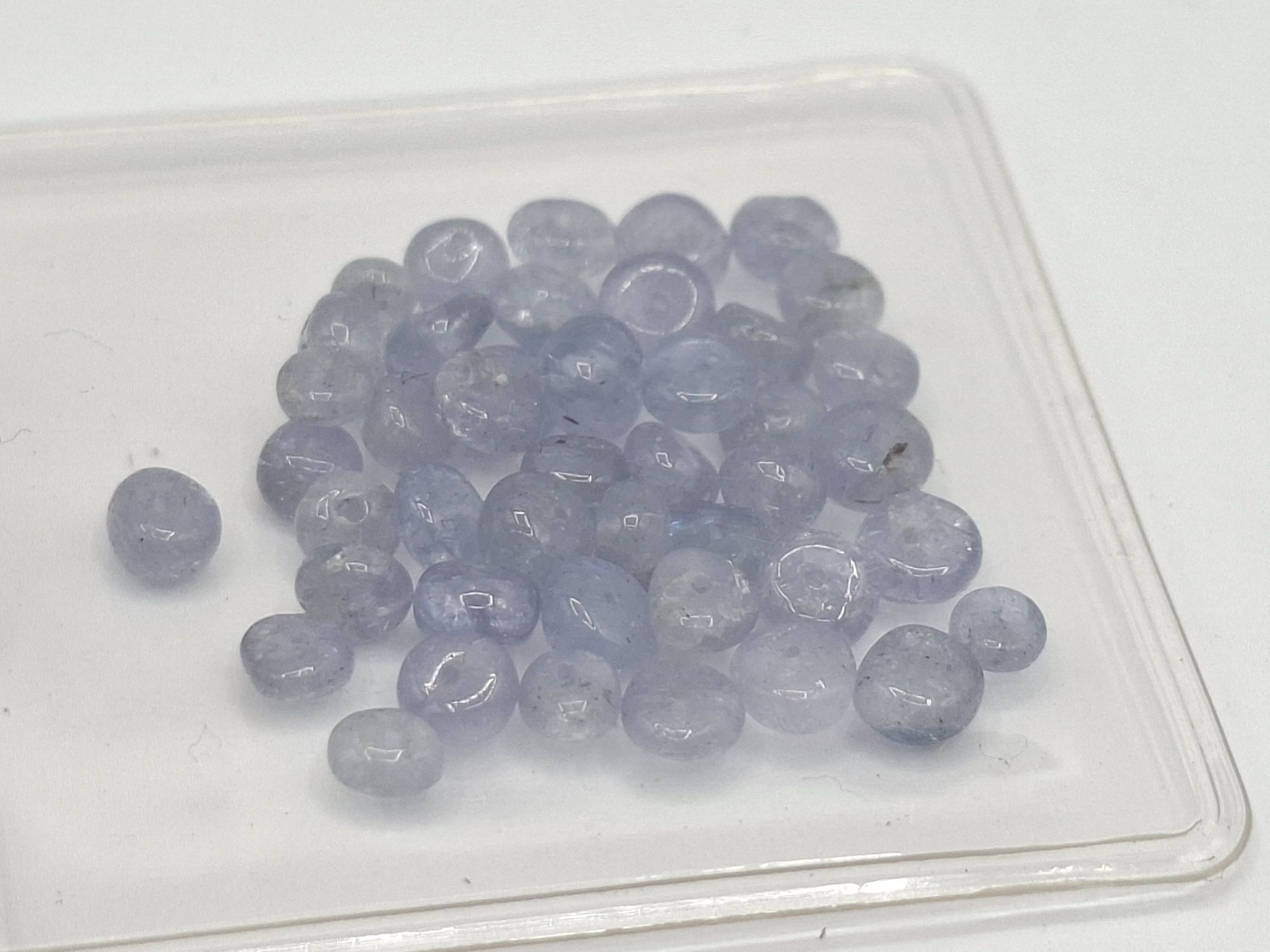 65 · TAZANITE GEMSTONE BEADS