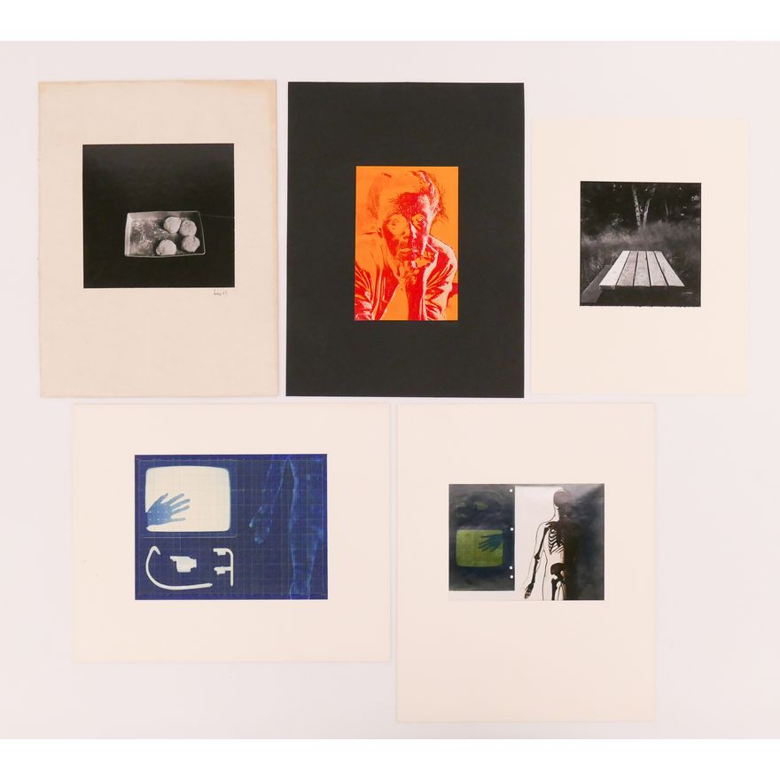 5pc Michael Bishop (1946-2016) Photographs