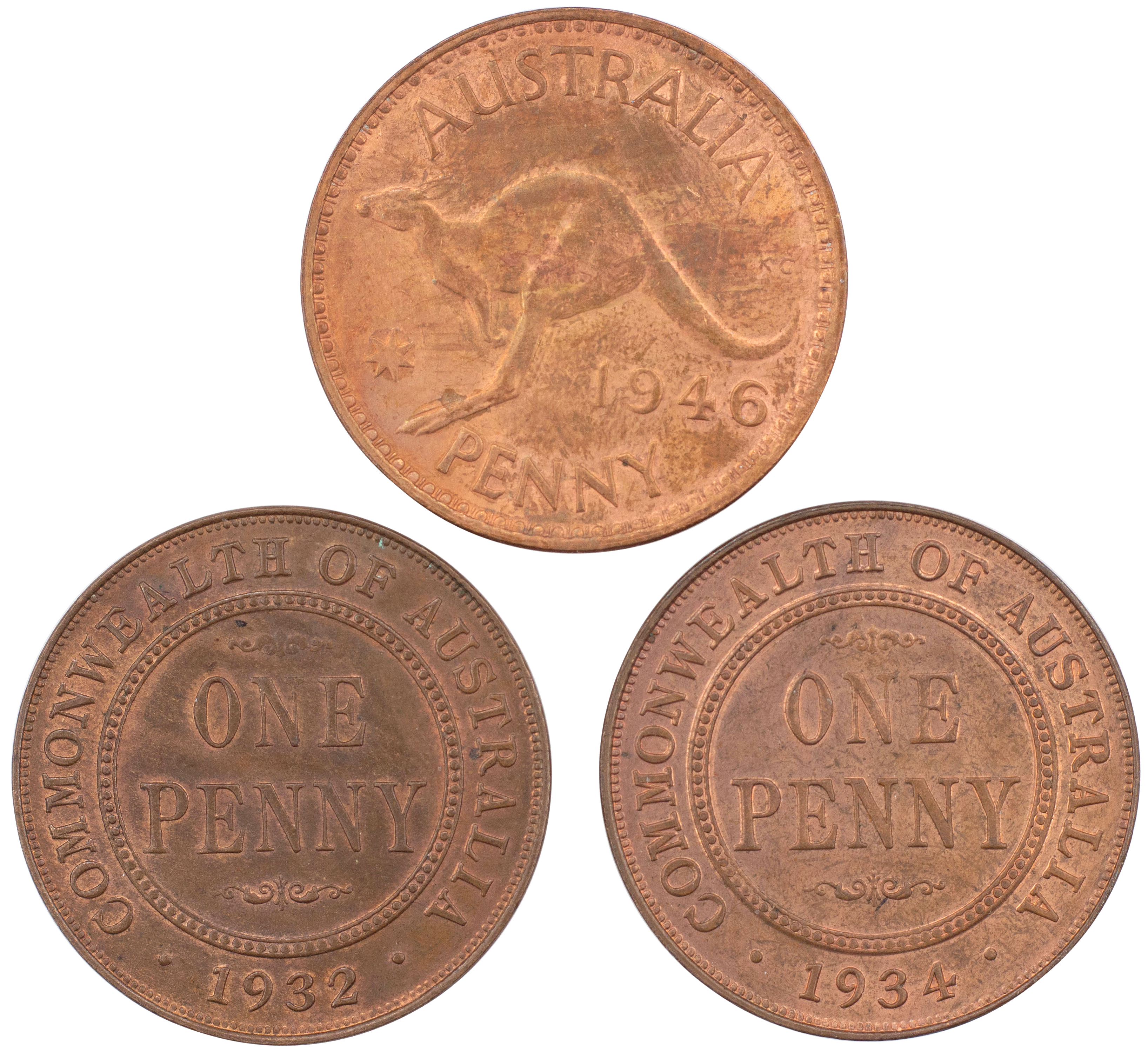 George V - George VI, Penny, UNC
