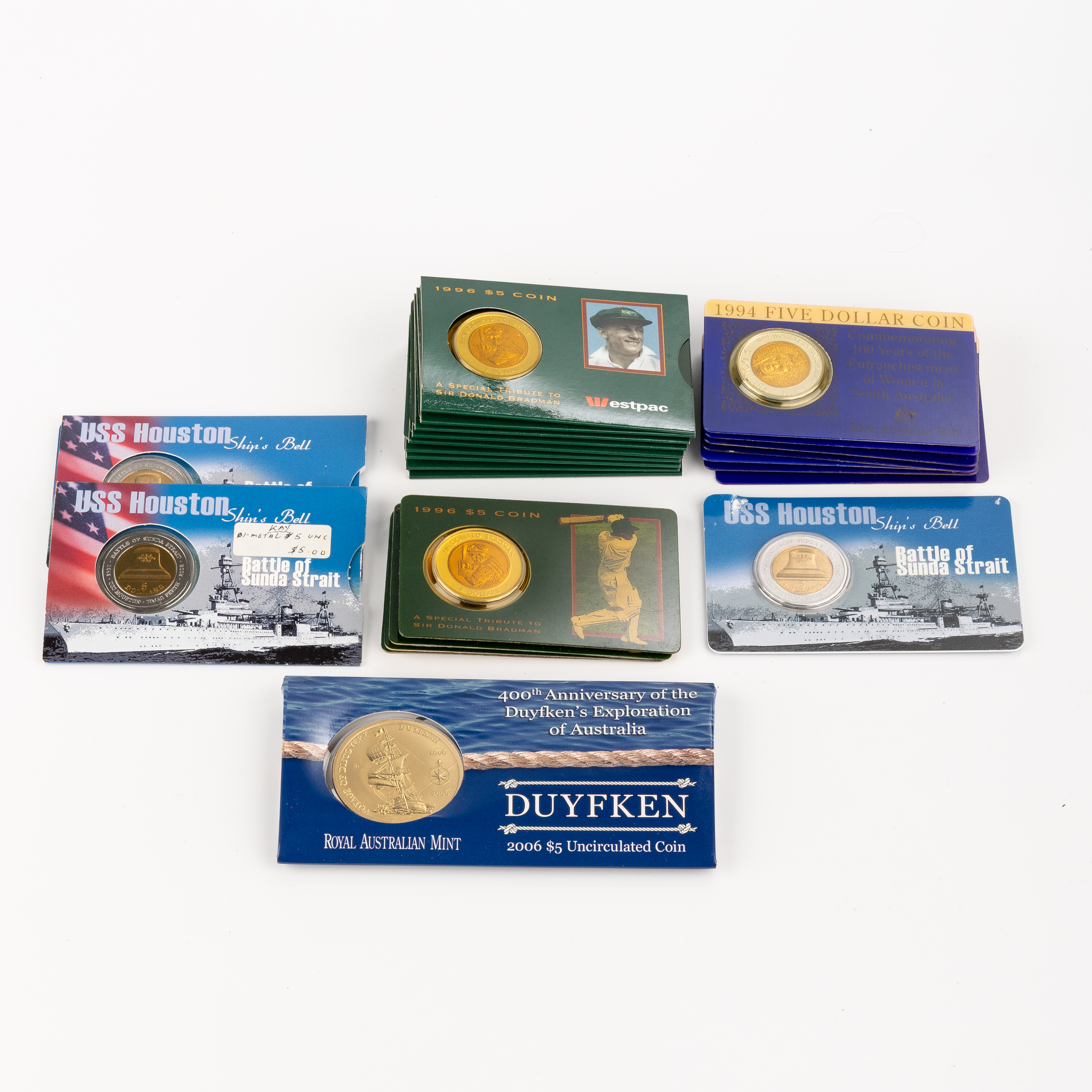 Elizabeth II, RAM - Miscellaneous, Five Dollars, 1994 - 2006, UNC - FDC