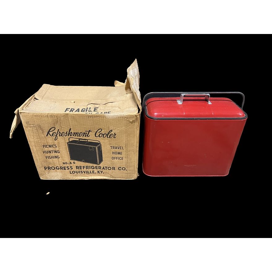 Progress Refrigerator Generic Red