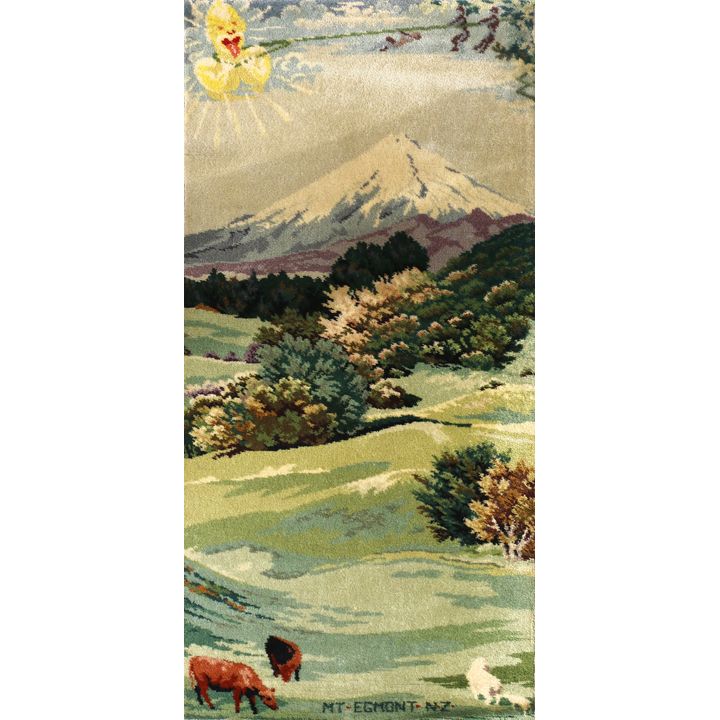 Brendan Hartwell for Feltex Carpets NZ Ltd. 'Mount Egmont, New Zealand'