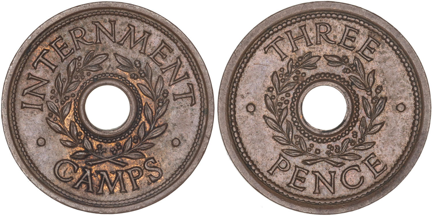 Hay Internment Camp, Threepence, WWII, EF