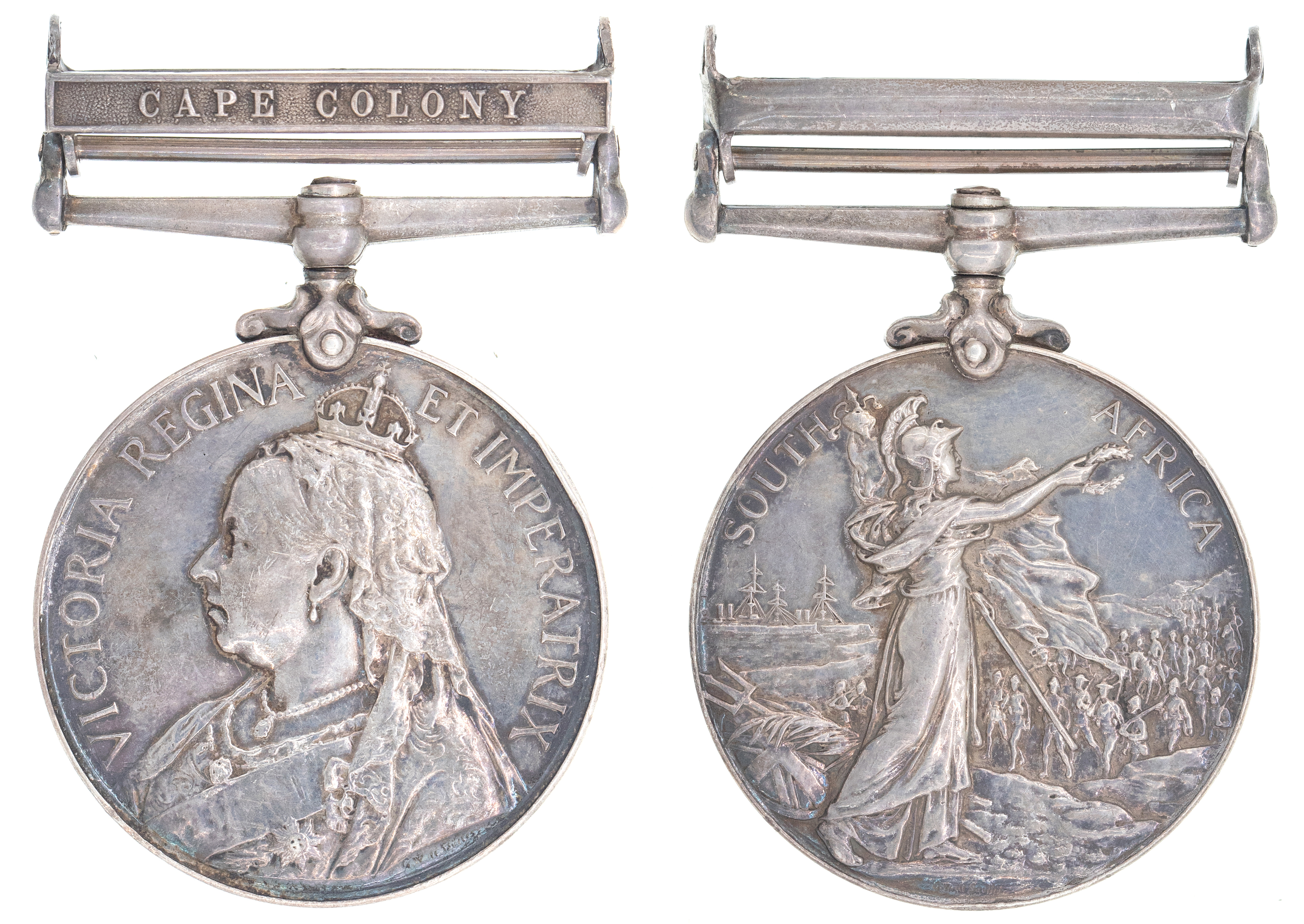 Great Britain, Queen's South Africa Medal, 1899 - 1901, gEF