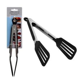 Bulk Pack 4 x Slotted Serving Tongs 26cm - Nylon-Bar 9902169161466- 51745/26055 AS B1 (S2)