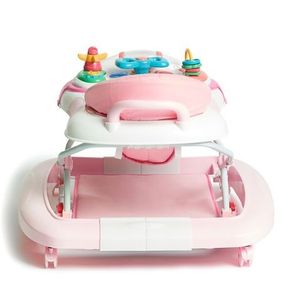 George + Mason Baby - 2 in 1 Walker + Rocker - Pink Stars DEFECTIVE