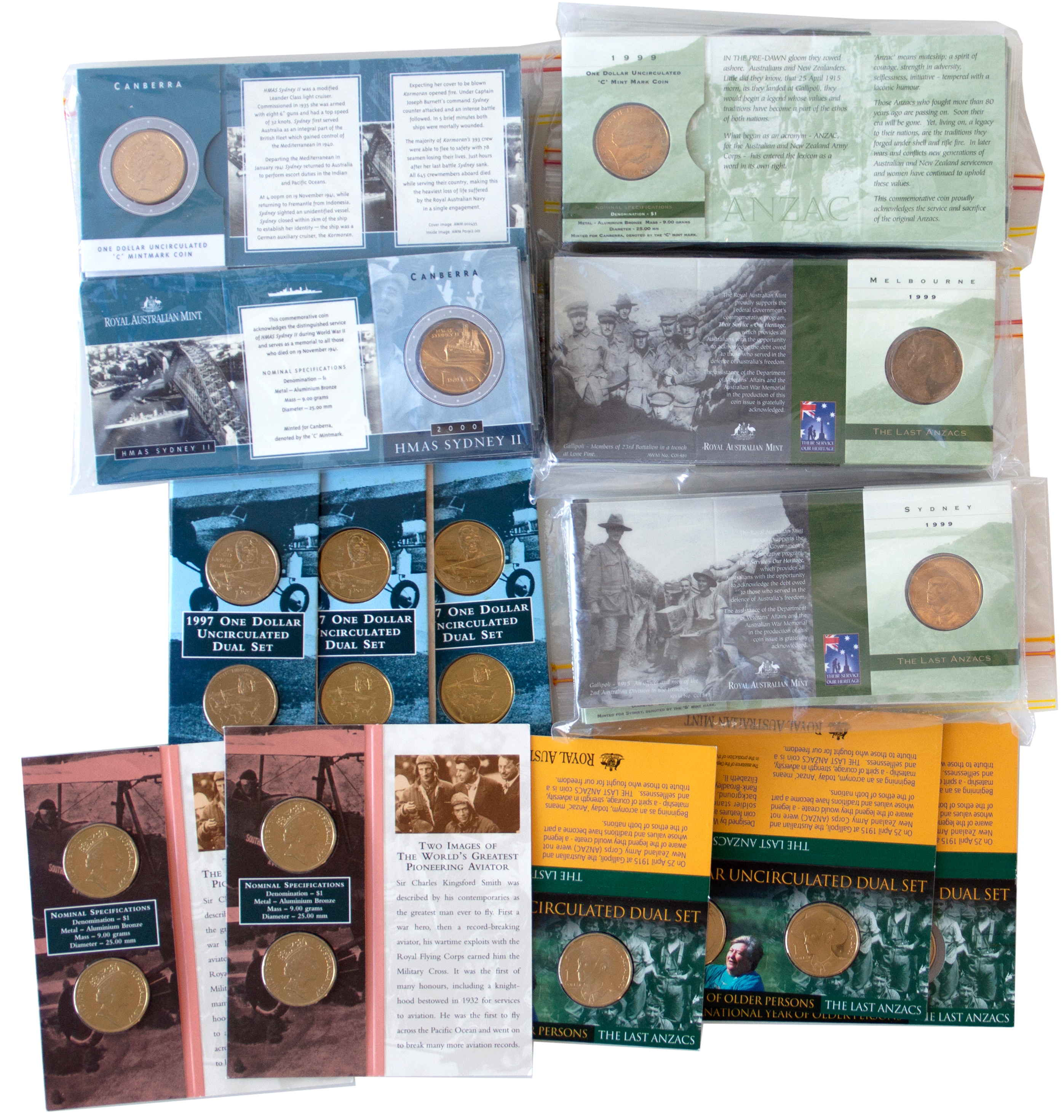 Accumulation, Elizabeth II, One Dollar, UNC