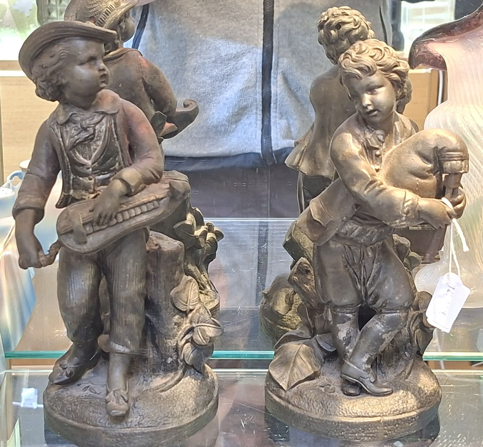 1215 · SPELTER FIGURINES