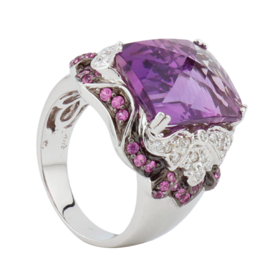 Anillo de amatista