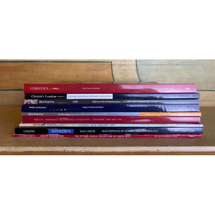 Auction Catalogues of Specialist Art Collections