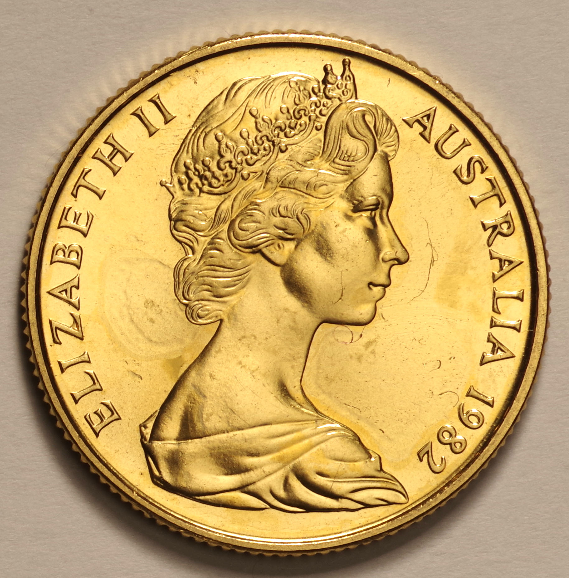 オーストラリア 硬貨 1ドル 2セント 青銅貨 エリザベス二世 メダル