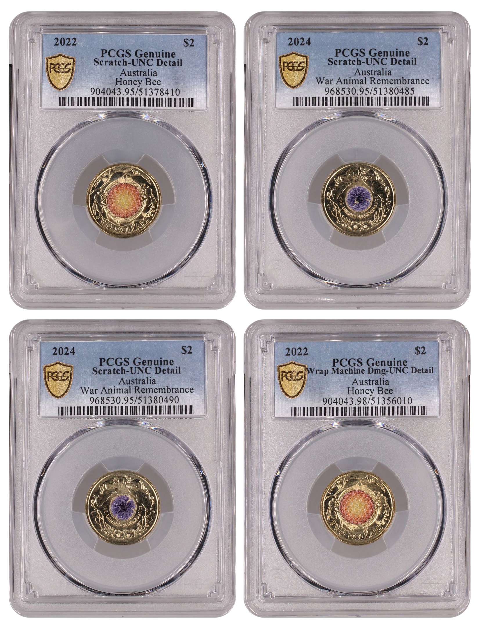 Accumulation, Two Dollar, 2022 - 2024, PCGS