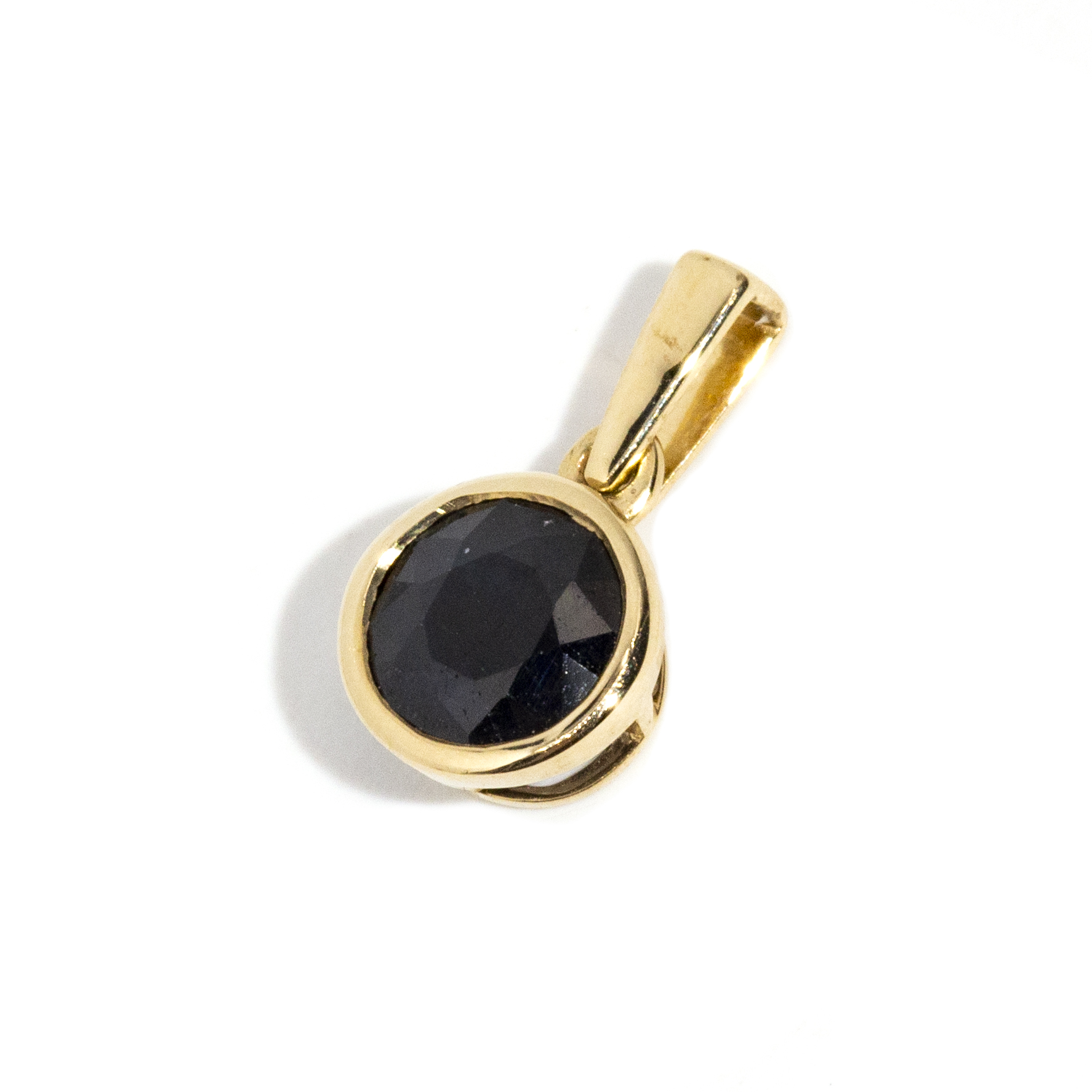 Sapphire 9Ct Gold Pendant ,