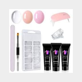 AcylGel Polygel Nail Starter Kit with 6W Nail Dryer |