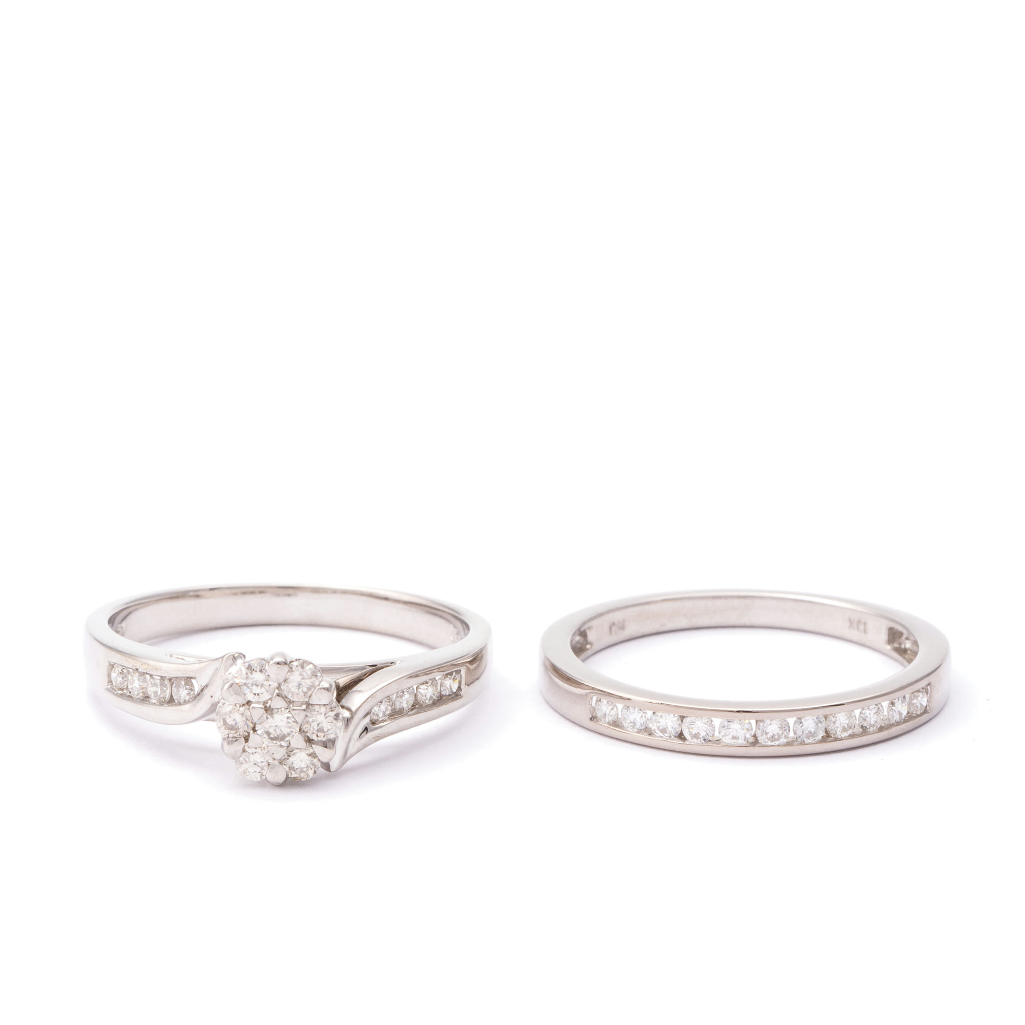 Diamond Ring Set 18ct Gold,