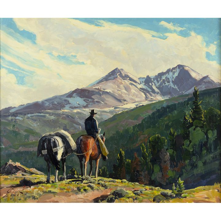 Conrad Schwiering (1916-1986), Packin' In