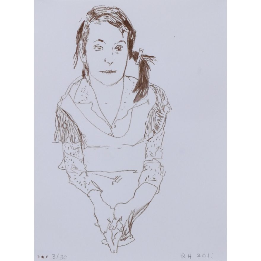 Robert Hanson ''Leisa'' 2011 Lithograph