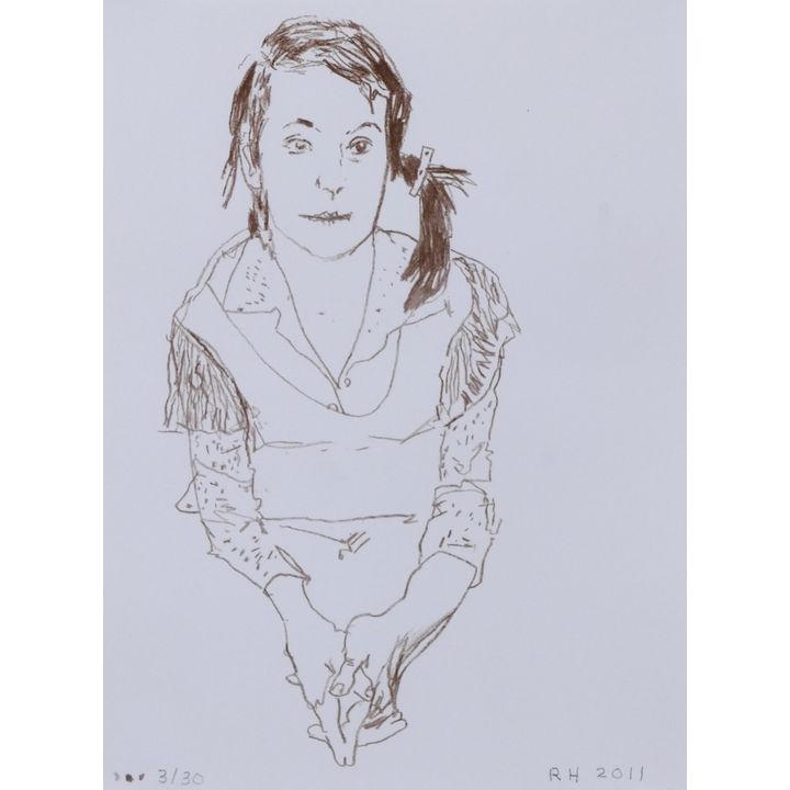 Robert Hanson ''Leisa'' 2011 Lithograph